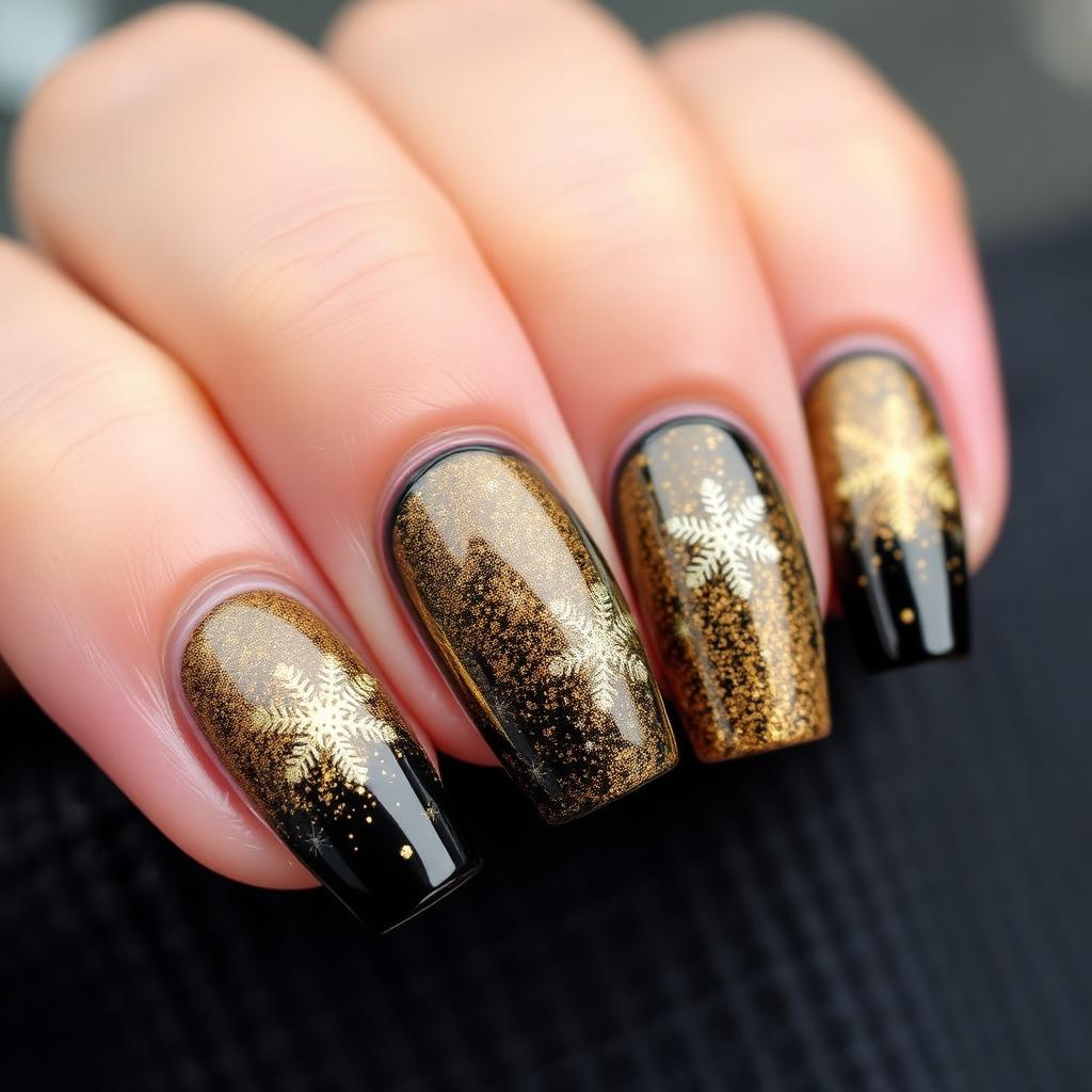 Winter Gold Shimmer